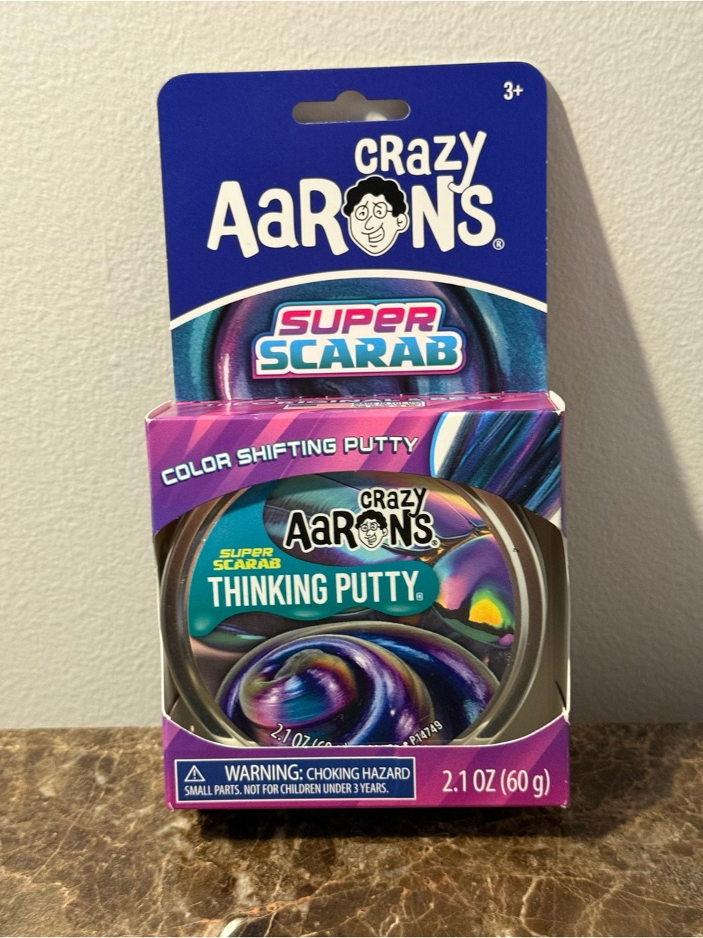 Super Scarab Thinking Putty - Color Shifting Purple/Blue